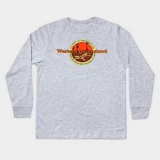 Western Queensland Kids Long Sleeve T-Shirt